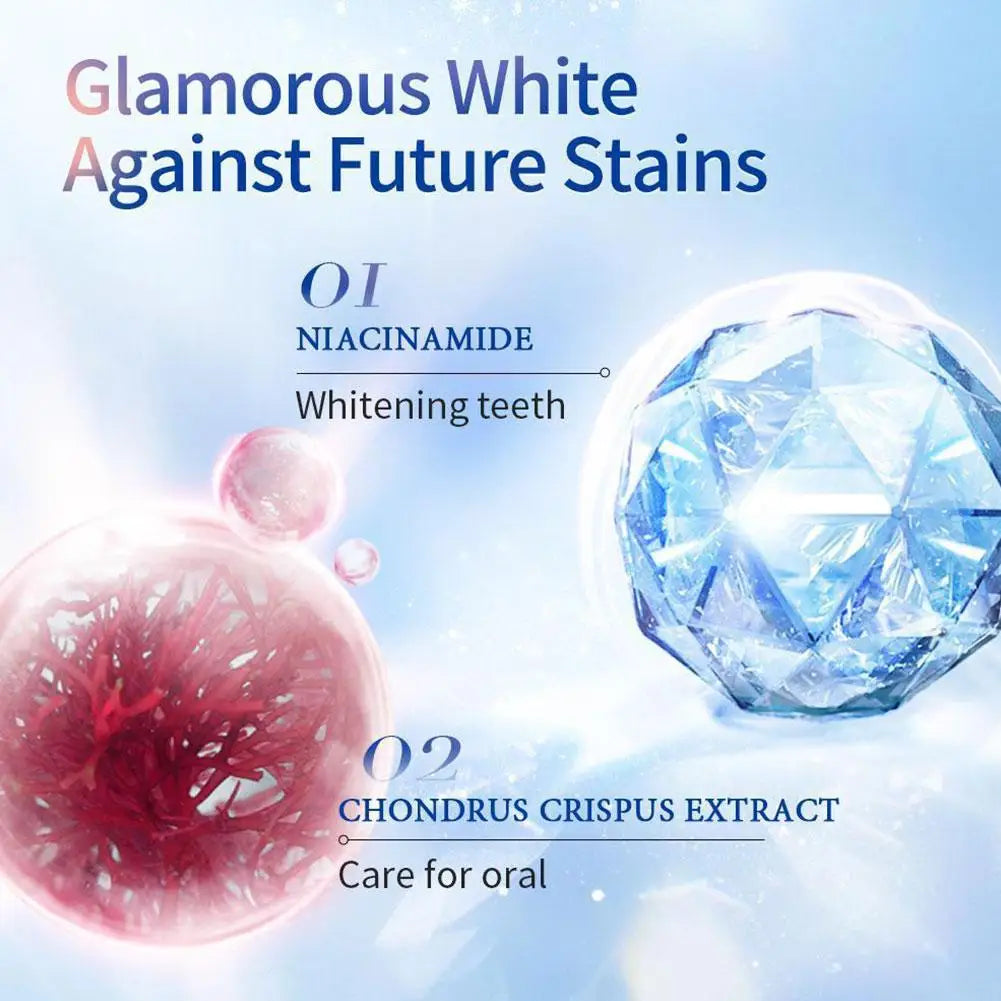 Niacinamide Whitening Toothpaste Remove Plaque Stains Reduces Plaque Teeth Oral Hygiene Clean Fresh Breath Toothpaste Teeth Care