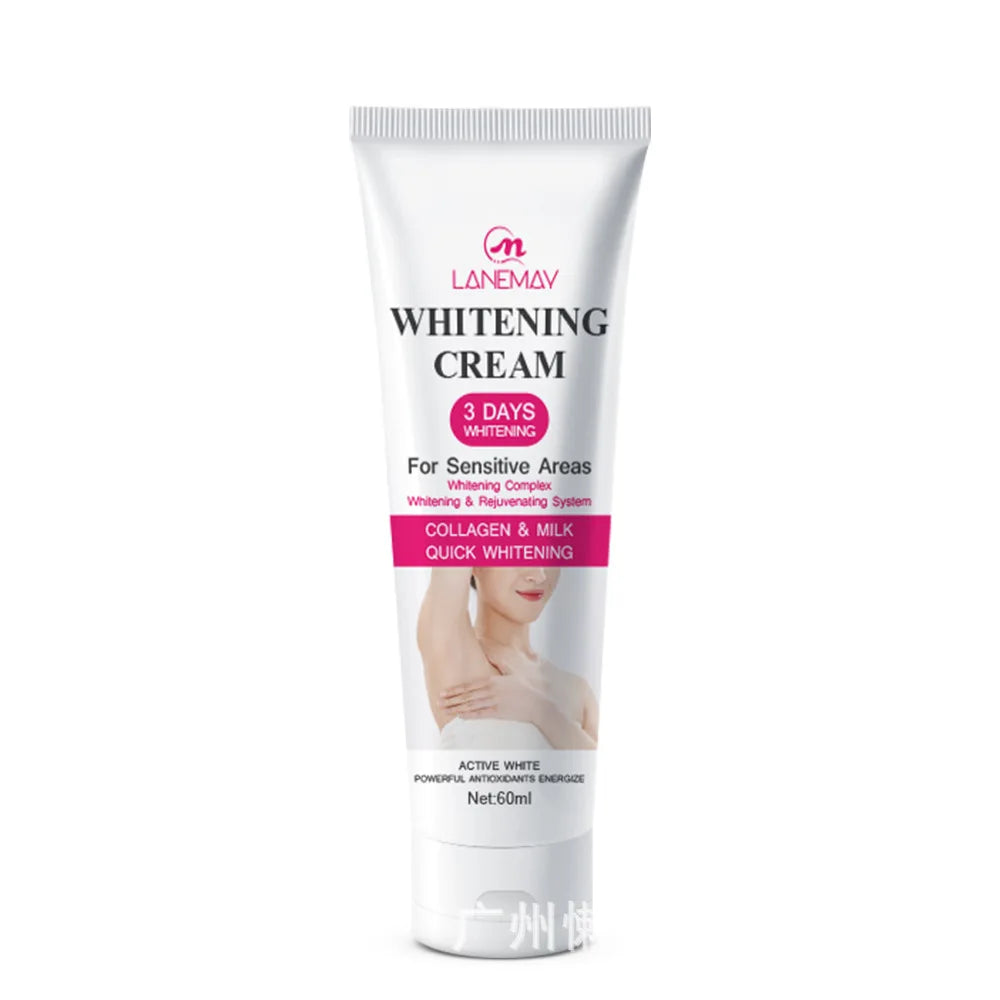 Best-selling Fast Whitening Cream for Underarms Entire Body Whitening and Moisturizing Brightening Suitable for Dark Skin.
